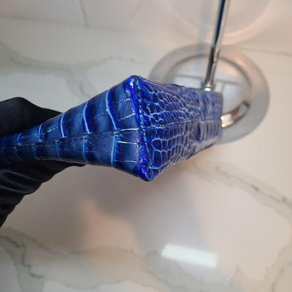 Brahmin Electric Blue Lorelei Restored With Art By A Brahmin Lover - Picture 10 of 11